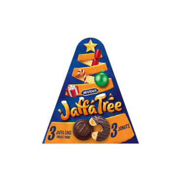 McVitie’s Jaffa Cakes Christmas Tree Limited Edition - Festive Chocolate and Orange Snack